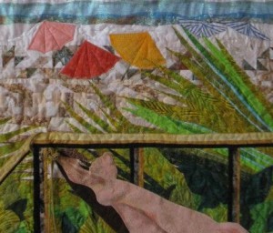 Galveston slient auction quilt for Salvation Army